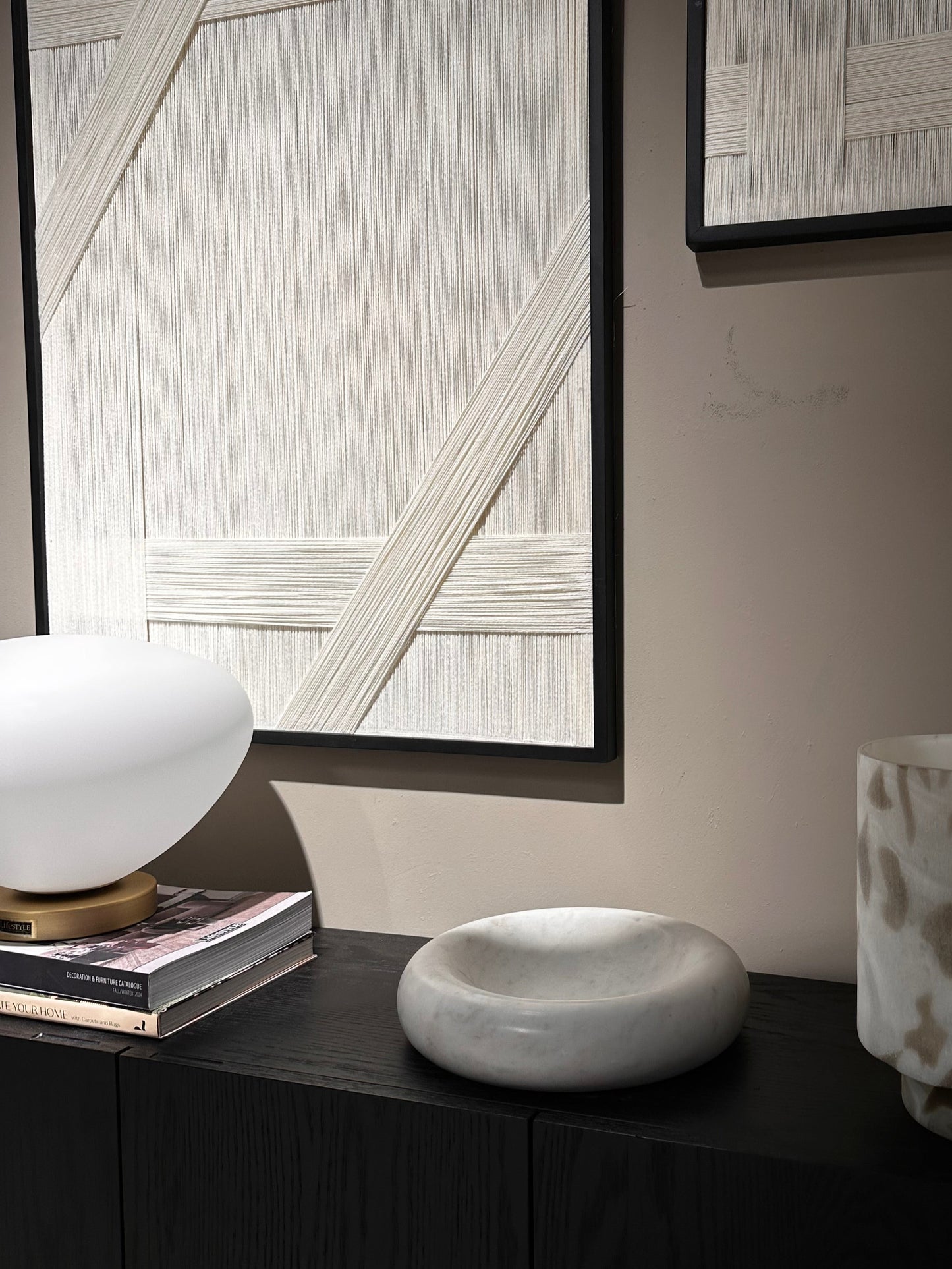 MARBLE SLEUTEL BOWL LARGE