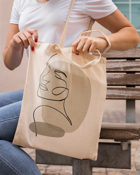 TOTE BAG LINED FACE